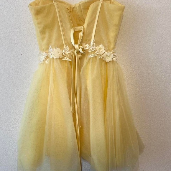 Corset fairy dress with tulle sparkle skirt size 6 - Picture 5 of 8